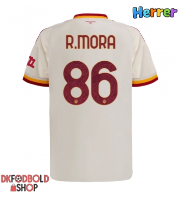 AS Roma Rodrigo Mora #86 Udebanetrøje 2026-27 Kort ærmer AS Roma Rodrigo Mora #86 Udebanetrøje 2026-27 Kort ærmer
